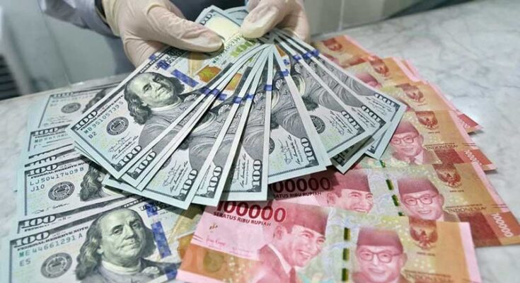 Hari ini Rupiah Diperkuat menjadi Rp15.493 Per Dollar AS