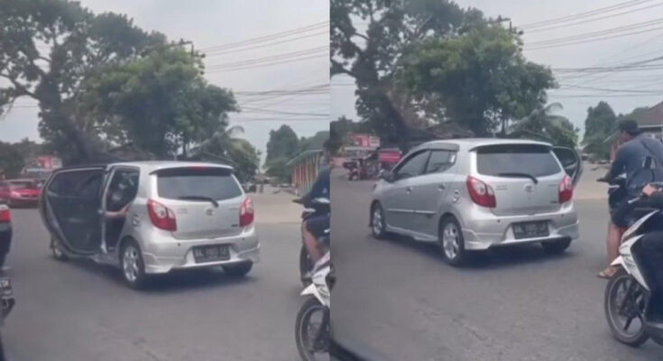 Viral, Perempuan Minta Tolong Didalam Mobil, Warganet Geram!